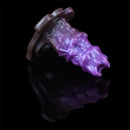 5.39in Scary Dragon Beast Creature Fantasy Hollow Dildo Sleeve With Cock Ring