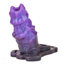 5.39in Scary Dragon Beast Creature Fantasy Hollow Dildo Sleeve With Cock Ring