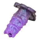 5.39in Scary Dragon Beast Creature Fantasy Hollow Dildo Sleeve With Cock Ring