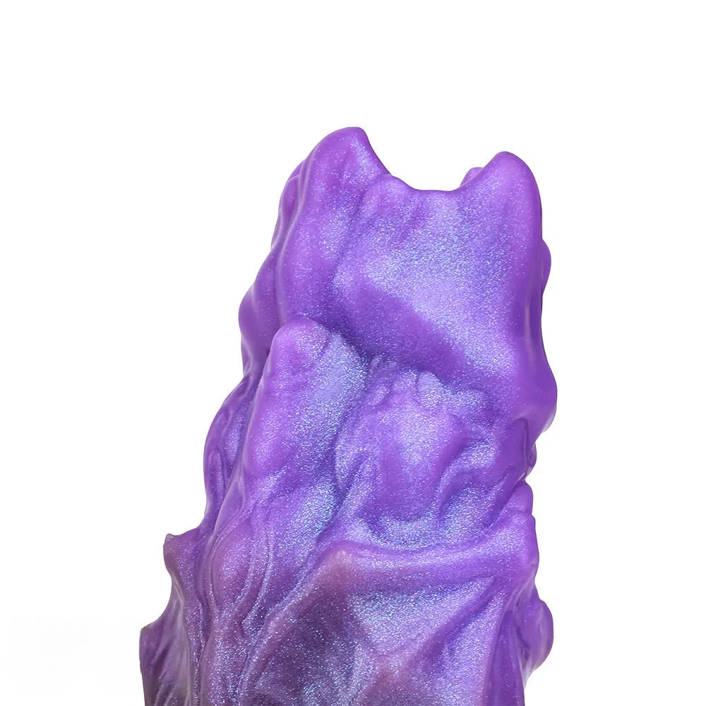 5.39in Scary Dragon Beast Creature Fantasy Hollow Dildo Sleeve With Cock Ring