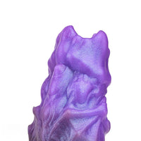 5.39in Scary Dragon Beast Creature Fantasy Hollow Dildo Sleeve With Cock Ring