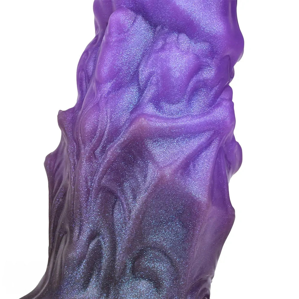 5.39in Scary Dragon Beast Creature Fantasy Hollow Dildo Sleeve With Cock Ring