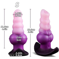 5.3in 6.3in 7.28in Anal Beads Wearable Silicone Dildo For Adult Sex Toy