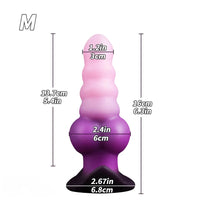 5.3in 6.3in 7.28in Anal Beads Wearable Silicone Dildo For Adult Sex Toy