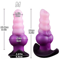5.3in 6.3in 7.28in Anal Beads Wearable Silicone Dildo For Adult Sex Toy