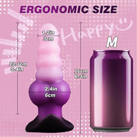 5.3in 6.3in 7.28in Anal Beads Wearable Silicone Dildo For Adult Sex Toy