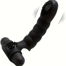 5.3in Female Toy Finger Sleeve Vibrator Rechargeable Dildo G-Spot Massager
