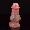 5.3in Lifelike Silicone Soft Dildo Sleeve With Big Knot Penis Extender