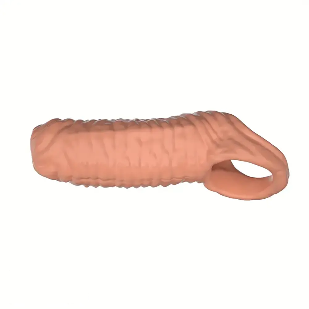 5.3in Penis Sleeve Ejaculation Soft Penis Adult Male Toy For Couples