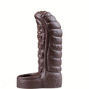 5.3in Soft Tentacle Dildo Sleeve Hollow Silicone Cock Sleeve For Extended