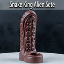 5.3in Soft Tentacle Dildo Sleeve Hollow Silicone Cock Sleeve For Extended