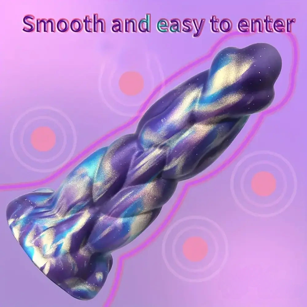 5.43in 7.48in 9.25in Lifelike Silicone Soft Monster Dildo For Anal Expansion