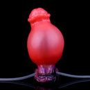 5.43in Fantasy Horse Knotted Silicone Soft Inflatable Spraying Water Dildo