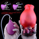 5.43in Fantasy Horse Knotted Silicone Soft Inflatable Spraying Water Dildo