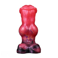 5.43in Horse Knot Silicone Fantasy Dildo For G Spot and Anal Sex Play