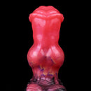 5.43in Horse Knot Silicone Fantasy Dildo For G Spot and Anal Sex Play