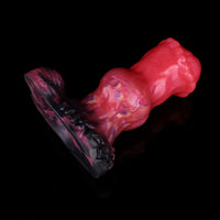 5.43in Horse Knot Silicone Fantasy Dildo For G Spot and Anal Sex Play
