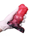 5.43in Horse Knot Silicone Fantasy Dildo For G Spot and Anal Sex Play