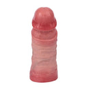 5.43in Men's Hollow Lengthened Thickened Intimate Cock Sleeve Dildo