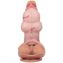 5.47in 6.49in 6.77in Realistic Dog Lifelike Dildo Sleeve With Close Open Head