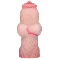 5.47in 6.49in 6.77in Realistic Dog Lifelike Dildo Sleeve With Close Open Head