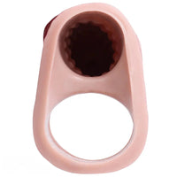 5.47in 6.49in 6.77in Realistic Dog Lifelike Dildo Sleeve With Close Open Head