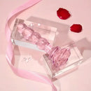 5.4in 5.7in Clear Elegant Unisex Glass Crystal Dildo For Female Male