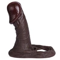 5.51in 6.29in 7.08in Big Mushroom Head Penis Sheath Portable Dildo Sleeve
