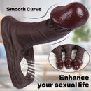5.51in 6.29in 7.08in Big Mushroom Head Penis Sheath Portable Dildo Sleeve
