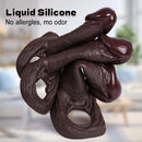 5.51in 6.29in 7.08in Big Mushroom Head Penis Sheath Portable Dildo Sleeve