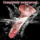 5.51in 6.3in 7.09in Realistic Silicone Safe Material Dildo For Clitoral Stimulation