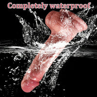 5.51in 6.3in 7.09in Realistic Silicone Safe Material Dildo For Clitoral Stimulation
