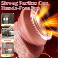 5.51in 6.3in 7.09in Realistic Silicone Safe Material Dildo For Clitoral Stimulation