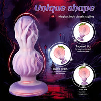 5.51in 6.41in 7.28in Fantasy Monster Cock Dildo Butt Plug For Women G Spot