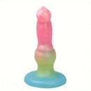 5.51in 6.5in 7.28in 8.07in Fantasy Monster Animal Dog knot Soft Dildo