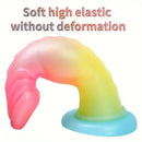 5.51in 6.5in 7.28in 8.07in Fantasy Monster Animal Dog knot Soft Dildo