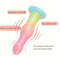 5.51in 6.5in 7.28in 8.07in Fantasy Monster Animal Dog knot Soft Dildo