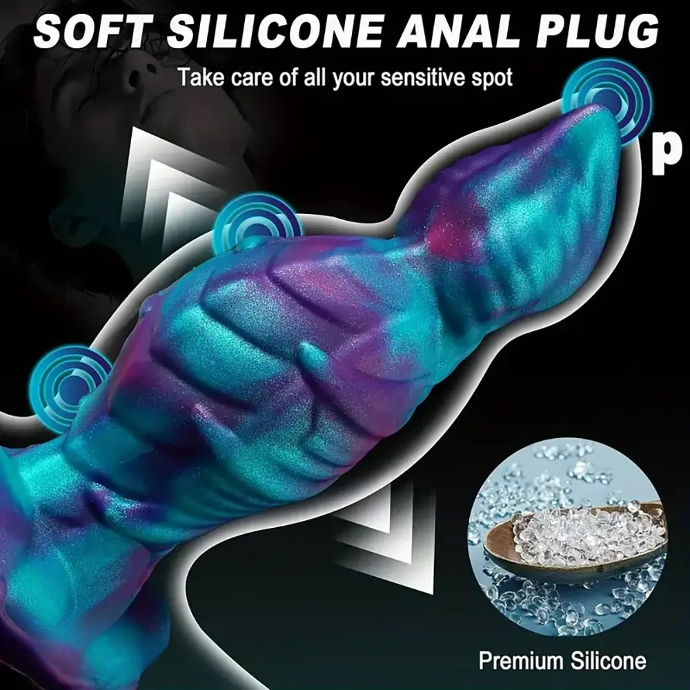 5.51in 6.69in 7.48in Portable Wearable Silicone Soft Dildo For G Spot