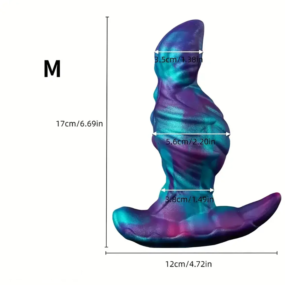 5.51in 6.69in 7.48in Portable Wearable Silicone Soft Dildo For G Spot