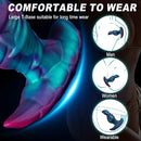 5.51in 6.69in 7.48in Portable Wearable Silicone Soft Dildo For G Spot