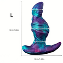 5.51in 6.69in 7.48in Portable Wearable Silicone Soft Dildo For G Spot