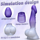 5.51in 6.69in 7.87in Realistic Liquid Silicone Adult Toy For Women Flexible Dildo