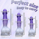 5.51in 6.69in 7.87in Realistic Liquid Silicone Adult Toy For Women Flexible Dildo
