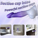 5.51in 6.69in 7.87in Realistic Liquid Silicone Adult Toy For Women Flexible Dildo