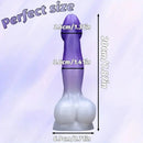 5.51in 6.69in 7.87in Realistic Liquid Silicone Adult Toy For Women Flexible Dildo