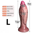 5.51in 6.69in 7.87in Strap on Dildo Real Lifelike Soft Perfect Real Veins Penis