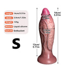 5.51in 6.69in 7.87in Strap on Dildo Real Lifelike Soft Perfect Real Veins Penis
