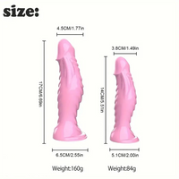 5.51in 6.69in Pink Double Realistic Strap-on Dildo For Anal Ultra Harness