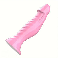 5.51in 6.69in Pink Double Realistic Strap-on Dildo For Anal Ultra Harness