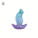 5.51in 7.04in 8.74in Liquid Silicone Anal Plug Strap-On Monster Fantasy Dildo